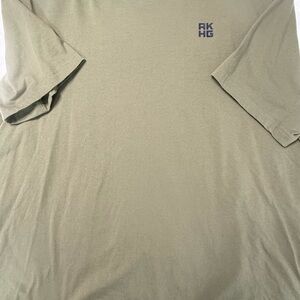 Men's Khaki Long Sleeve Tee